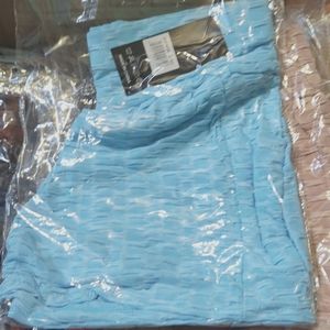 Light Blue Scrunchy Yoga shorts